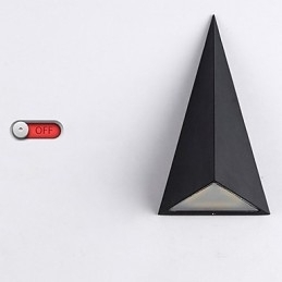 Integreret nyhed Moderne moderne funktion til Mini Style Ambient Light Væglamper Væglampe Udendørs Vandtæt Væglampe