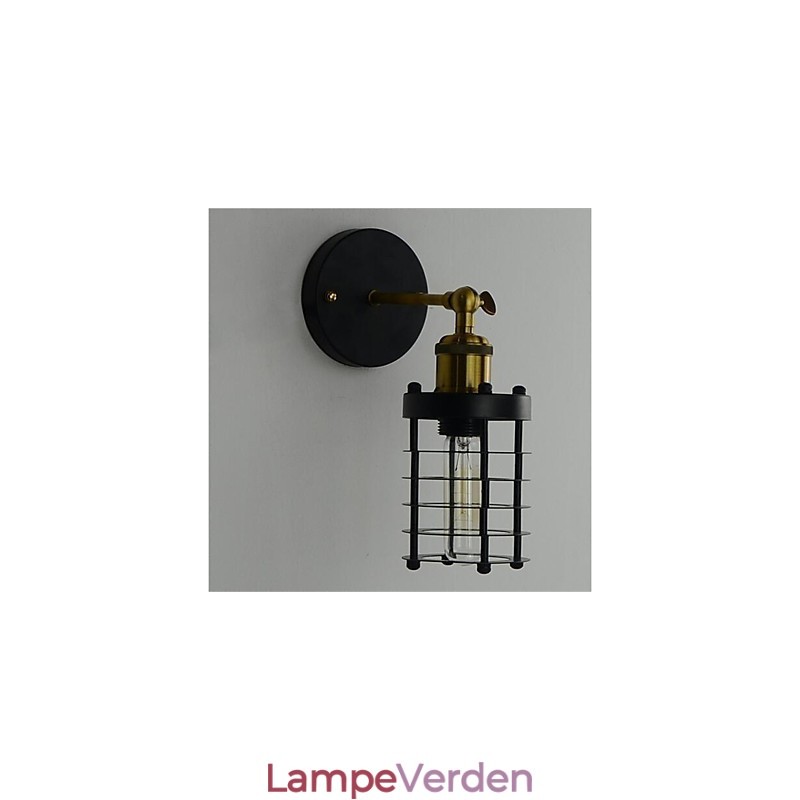 Enkel Vintage Country Retro Painting funktion til Mini Style Ambient Light Wall Sconces