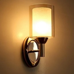 Moderne moderne galvaniseret Feature Uplight Væglamper Væglampe