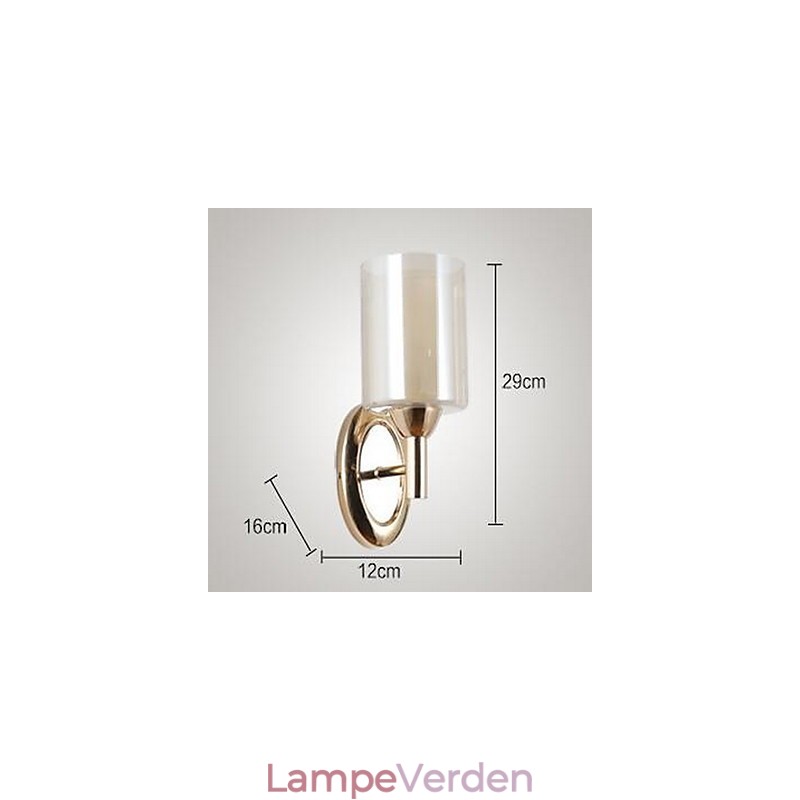 Moderne moderne galvaniseret Feature Uplight Væglamper Væglampe