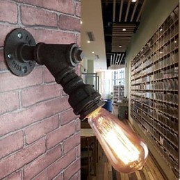 Rustik Lodge maleri funktion til Arc Ambient Light Wall Sconces Wall Light