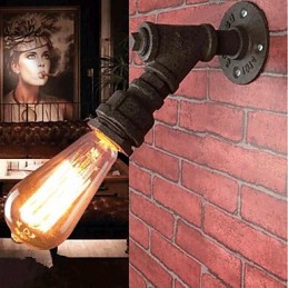 Rustik Lodge maleri funktion til Arc Ambient Light Wall Sconces Wall Light