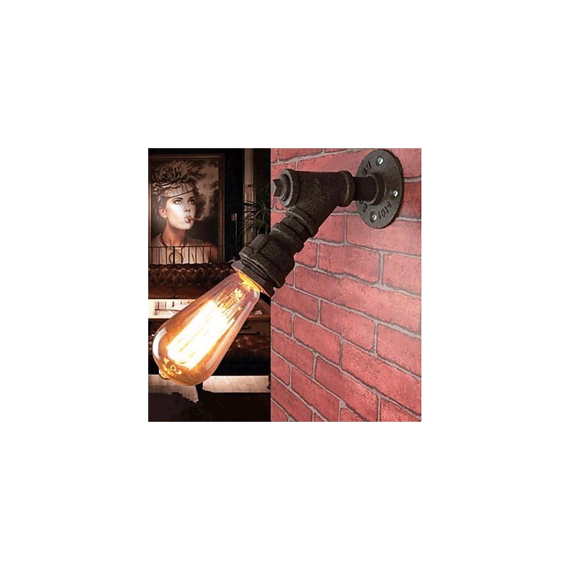 Rustik Lodge maleri funktion til Arc Ambient Light Wall Sconces Wall Light