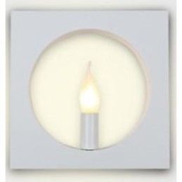 Moderne enkel jernkunst væglampe Kreativ stue baggrund Hall Sengehoved Firkantet ramme dekoration Lamper og lanterner