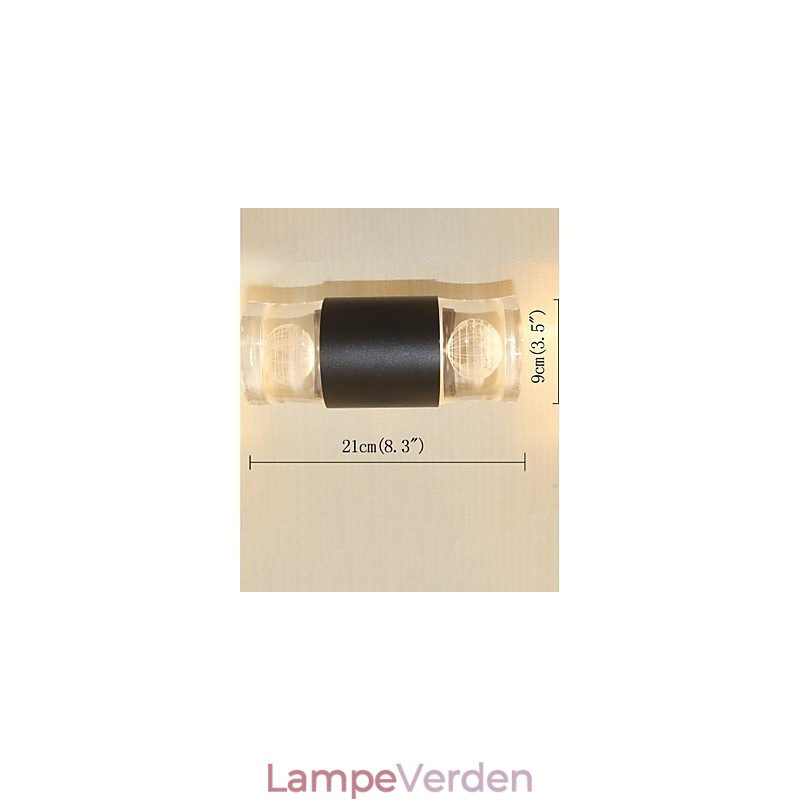Integreret enkel funktion til omgivende lys væglamper væglampe