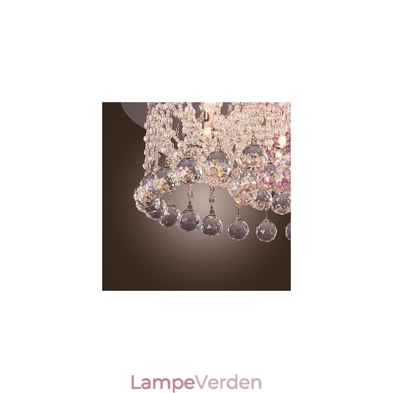 Luksus krystal lysekrone med 12 lys Louis Design