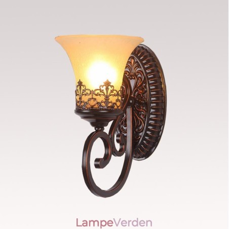 Enkelt Lys Rustik Lodge Dagligstue Spisestue Sengeværelse Metal Indendørs Væglamper