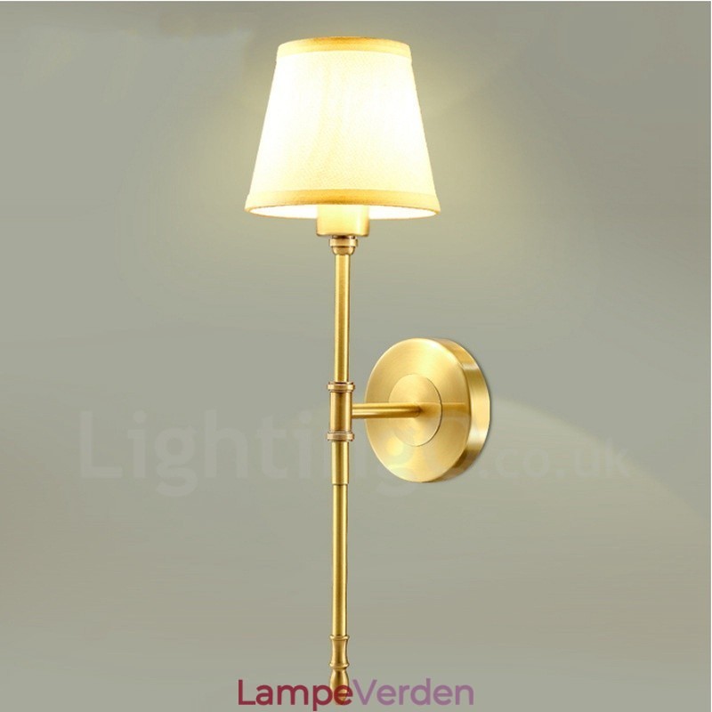 Single Light Traditionel Klassisk Kobber Indendørs Væglamper