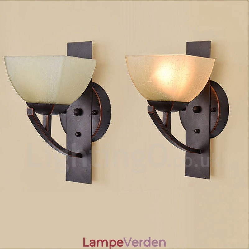 Single Light Traditionelle Klassiske Indendørs Væglamper