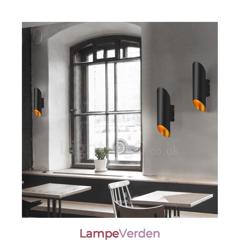 Moderne moderne væglamper i aluminiumslegering med flush Mount