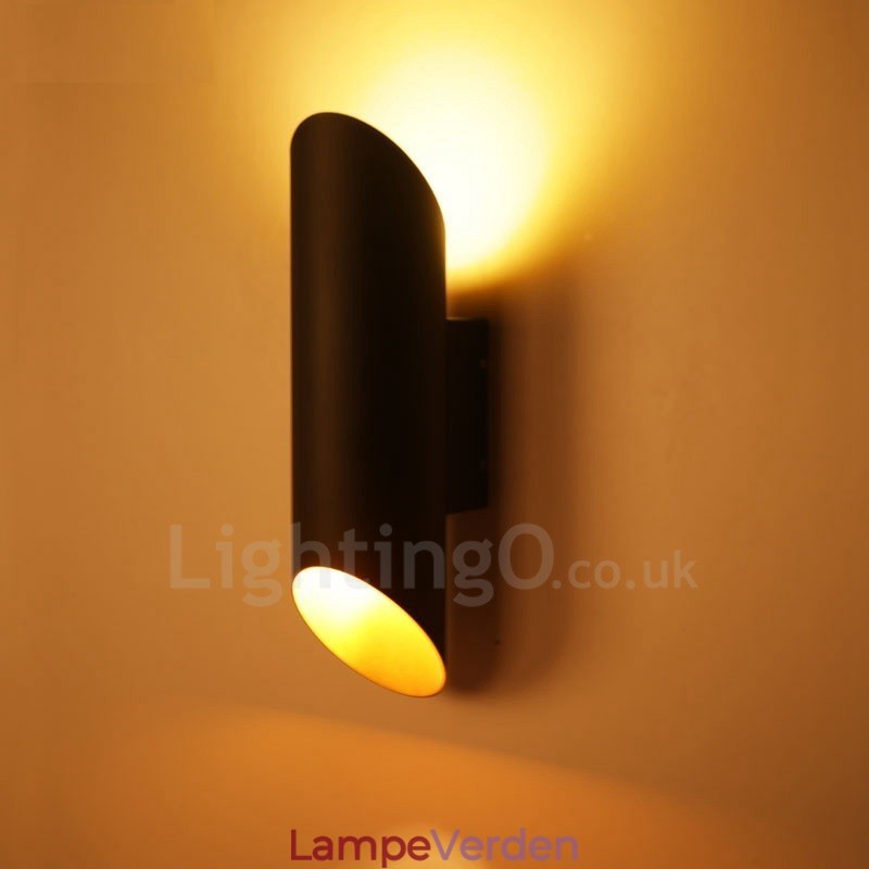 Moderne moderne væglamper i aluminiumslegering med flush Mount