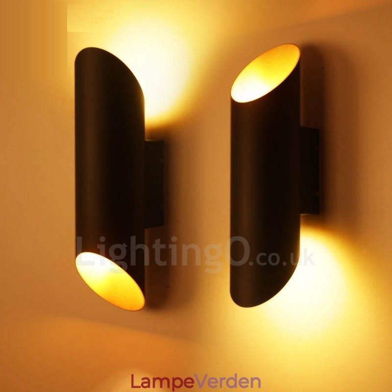 Moderne moderne væglamper i aluminiumslegering med flush Mount