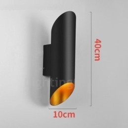 Moderne moderne væglamper i aluminiumslegering med flush Mount