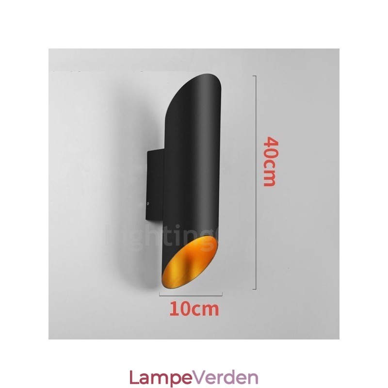 Moderne moderne væglamper i aluminiumslegering med flush Mount