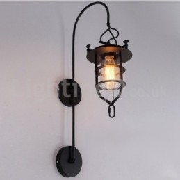Retro Dock Væglampe Black Wharf Væglamper Dock Sconce Restaurant Dagligstue Cafe Bar Tøjbutik