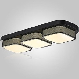 Moderne moderne metal flush Mount