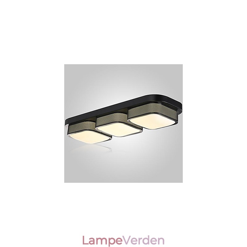 Moderne moderne metal flush Mount
