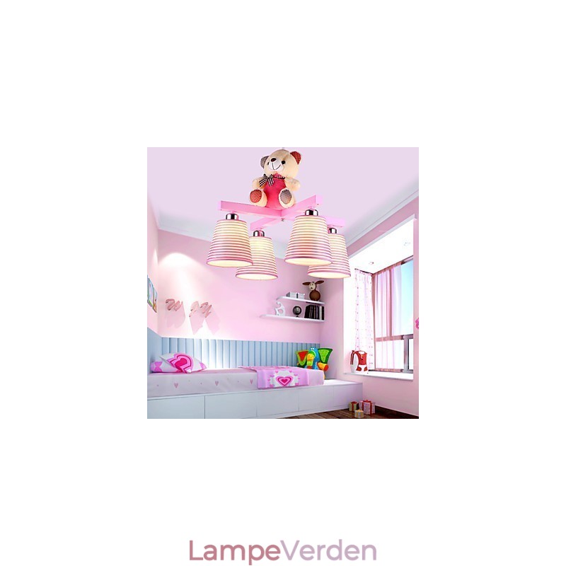 Flush Mount Modern Contemporary Wood Bamboo