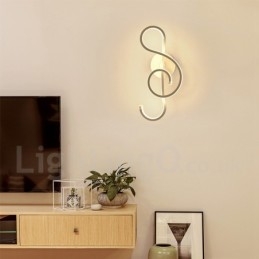 Moderne moderne væglampedesign 220V~240V 100V~120V Væglampetter Speciel til soveværelse Showroom Stue Spisestue