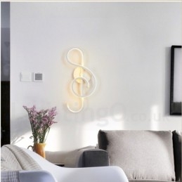 Moderne moderne væglampedesign 220V~240V 100V~120V Væglampetter Speciel til soveværelse Showroom Stue Spisestue