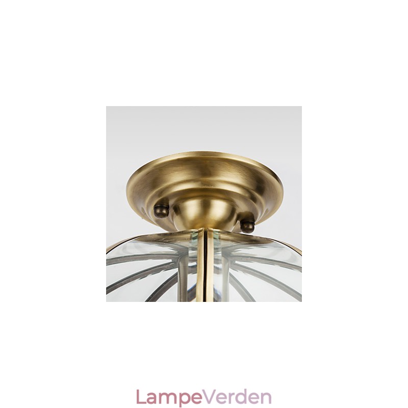 Moderne moderne dekorativt design kobber loftslampe familie