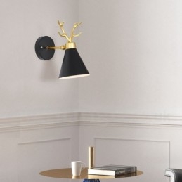 Moderne Antlers væglampe