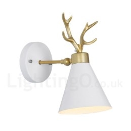 Moderne Antlers væglampe