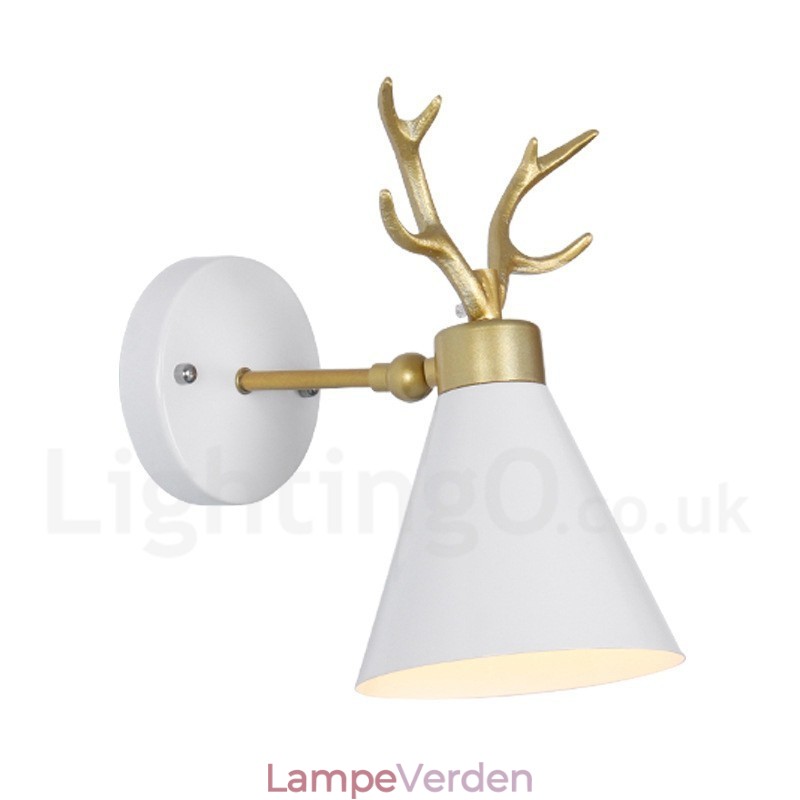 Moderne Antlers væglampe