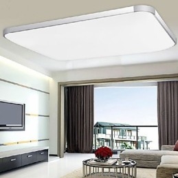 Moderne moderne galvaniseret metal Flush Mount