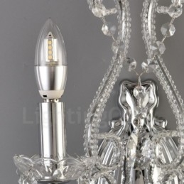 2 Lys Guld Sort Amerikansk Stil Krystal Væglampe til Stue Spisestue Tøjbutik Coffee Store Hotel