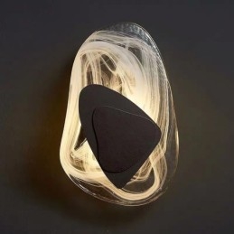 Nordic Crystal Væglamper Stue Studie Soveværelse Sengegang Stue Baggrund Væglampe