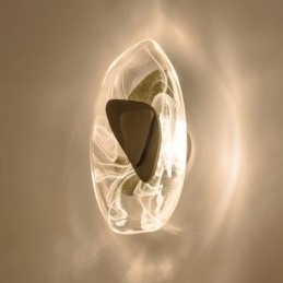 Nordic Crystal Væglamper Stue Studie Soveværelse Sengegang Stue Baggrund Væglampe