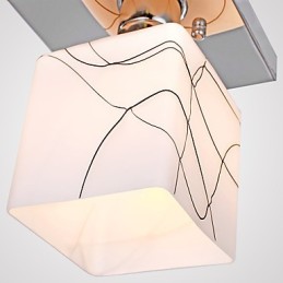 Moderne moderne mini stil galvaniseret metal Flush Mount