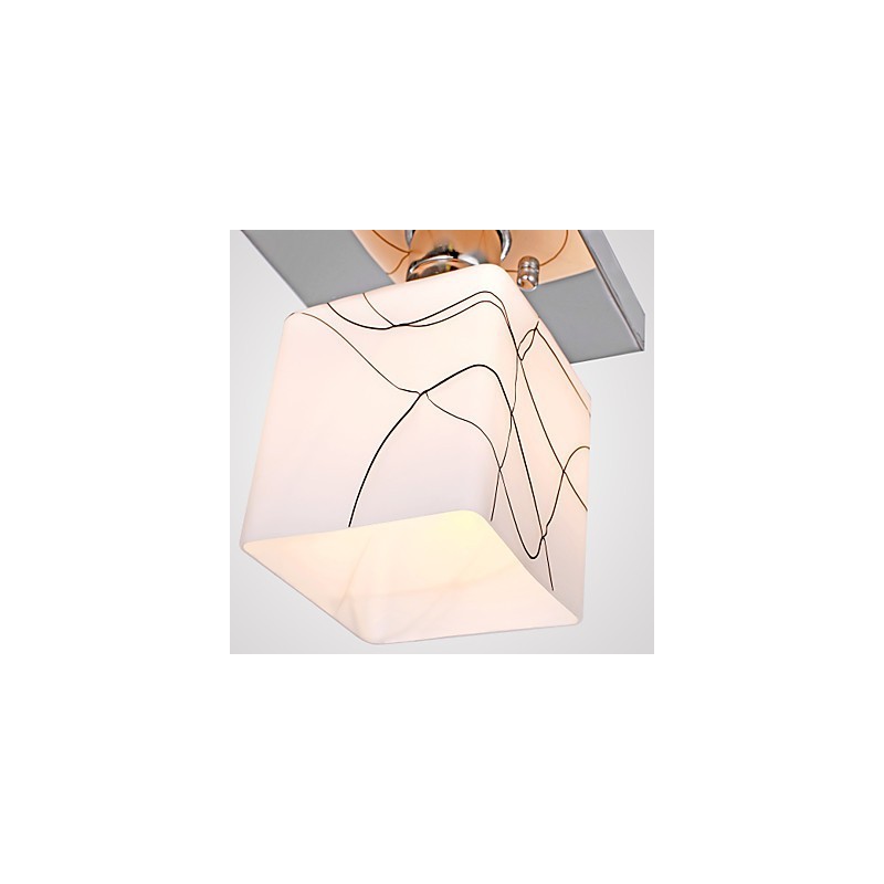 Moderne moderne mini stil galvaniseret metal Flush Mount