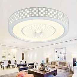 Moderne moderne metal flush Mount
