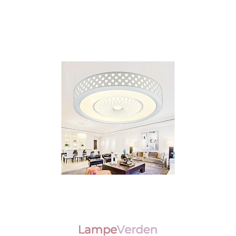Moderne moderne metal flush Mount