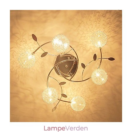 Moderne moderne krystal galvaniseret flush Mount Moderne moderne krystal galvaniseret flush Mount