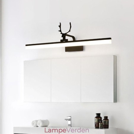 Antler Spejl Front Lys Akryl Væglampe Toilet Makeup Lysarmatur Antler Spejl Front Lys Akryl Væglampe Toilet Makeup Lysarmatur