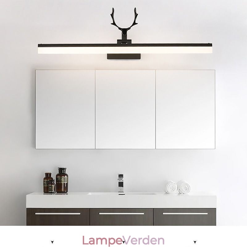Antler Spejl Front Lys Akryl Væglampe Toilet Makeup Lysarmatur