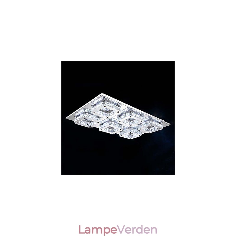 Moderne moderne elektropletteret metal Flush Mount