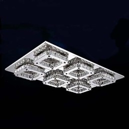Moderne moderne elektropletteret metal Flush Mount