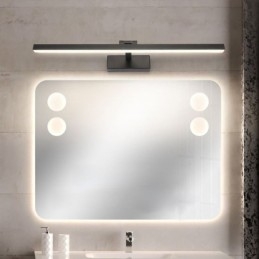 Nordic Style Spejl Front Lys Vinkel Justerbar Wall Sconce Washroom