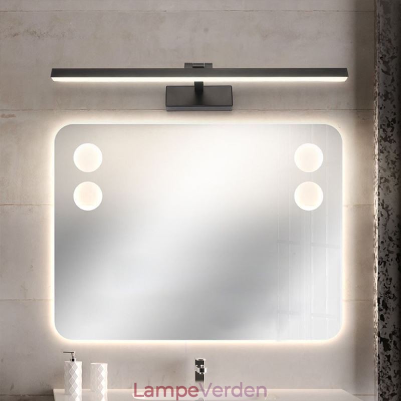 Nordic Style Spejl Front Lys Vinkel Justerbar Wall Sconce Washroom