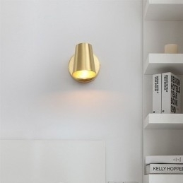 Nordic Messing Spejl Front Light Spot Væglampe