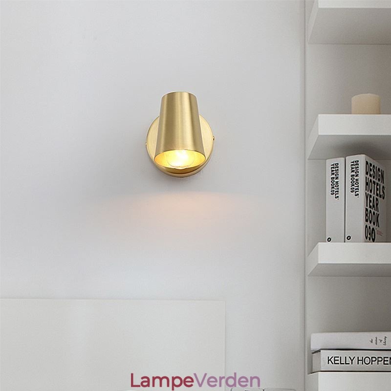 Nordic Messing Spejl Front Light Spot Væglampe