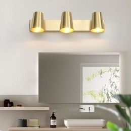 Nordic Messing Spejl Front Light Spot Væglampe