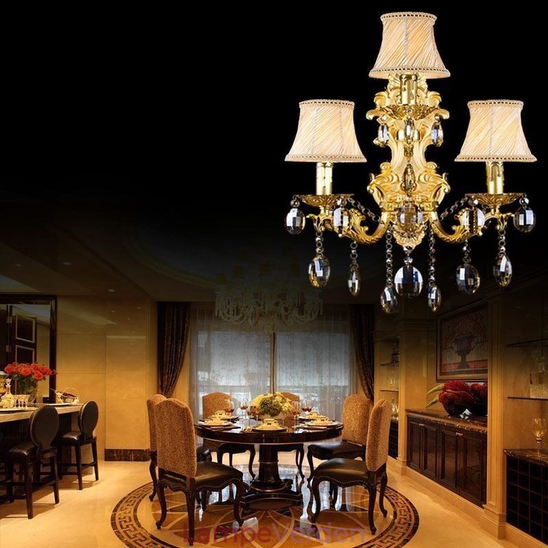 Europæisk mode væglampe Luksuriøs Crystal Drop Wall Sconce Lighting