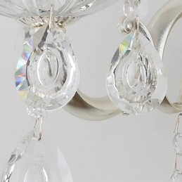 Europæisk Væglampe Krystal Væglampe Dekoration Lys Lampetlampe Belysning