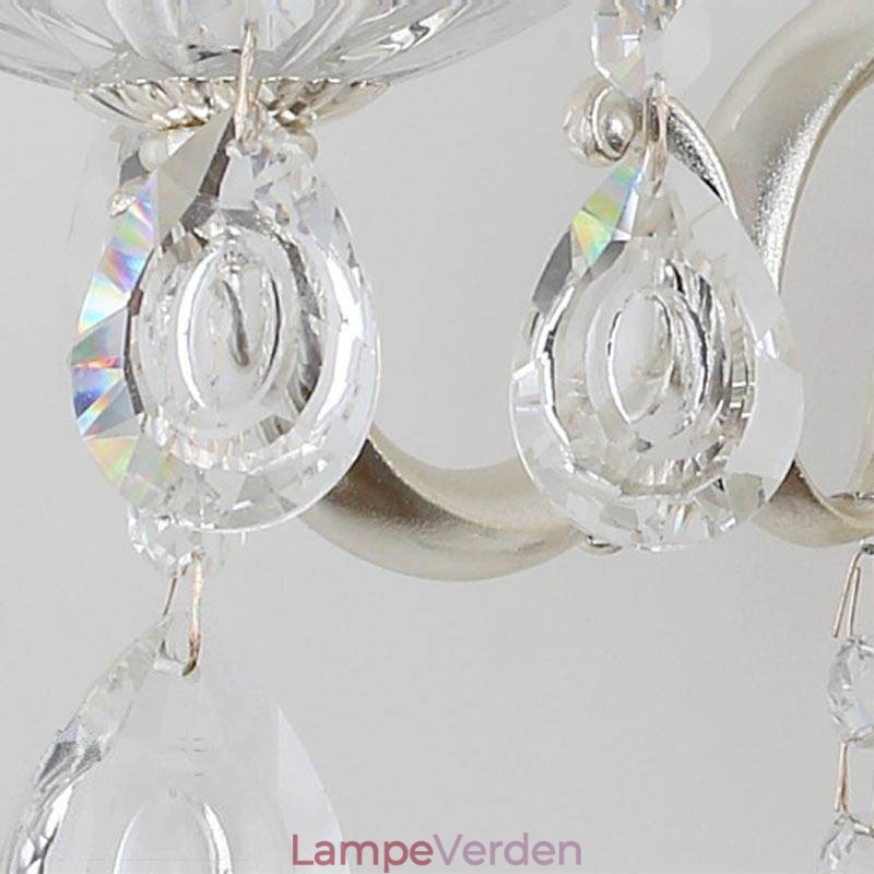 Europæisk Væglampe Krystal Væglampe Dekoration Lys Lampetlampe Belysning
