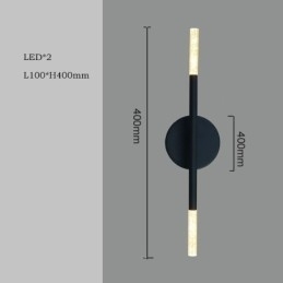Væglampe Moderne Minimalistisk Varm Hvid Kreativ Væglampe